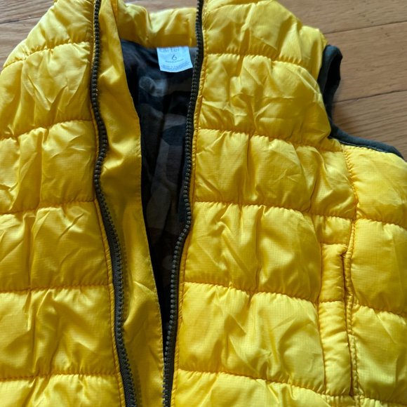 Baby Boy Carter's Yellow 3-6M Vest - Picture 5 of 7